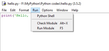 Windows-python-idle